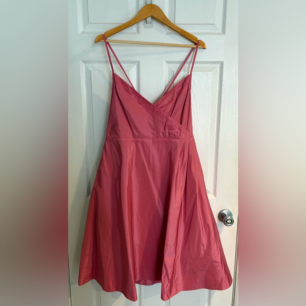 J. Crew Pink Silk dress